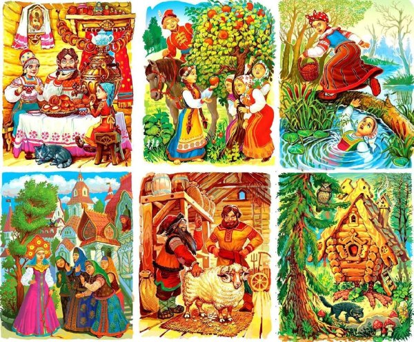 Арты сказочных персонажей русских народных сказок (60 фото)