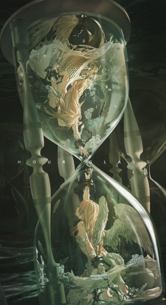 Часы песочные Русалка ангел miv4t hours Glass