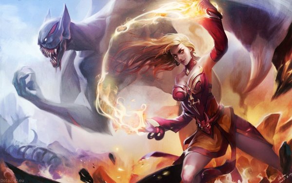Dota 2 Art герои
