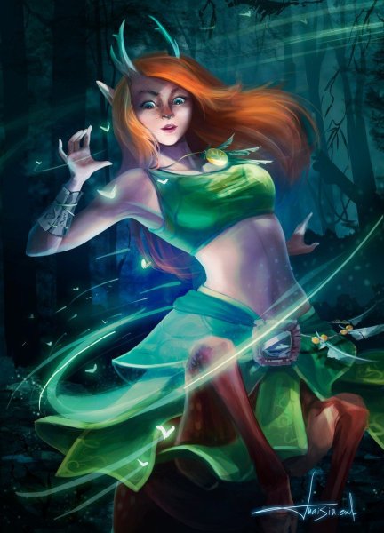 Персонаж Enchantress Dota 2
