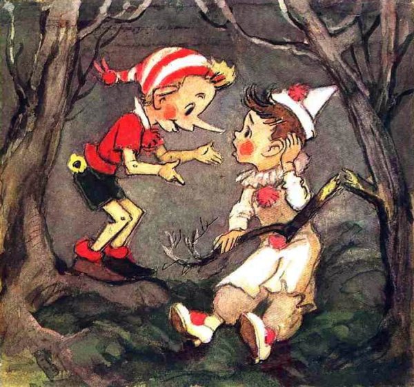 Буратино художник Владимирский