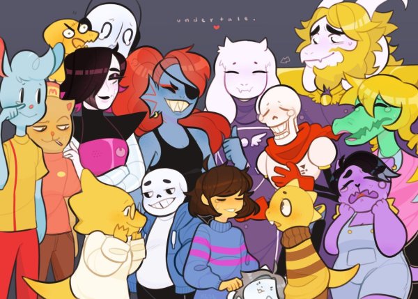 Undertale персонажи
