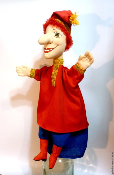 Кукла бибабо петрушка
