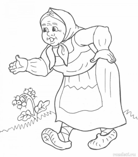Бабка из сказки Репка