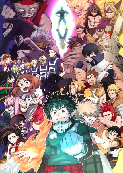 Аниме my Hero Academia