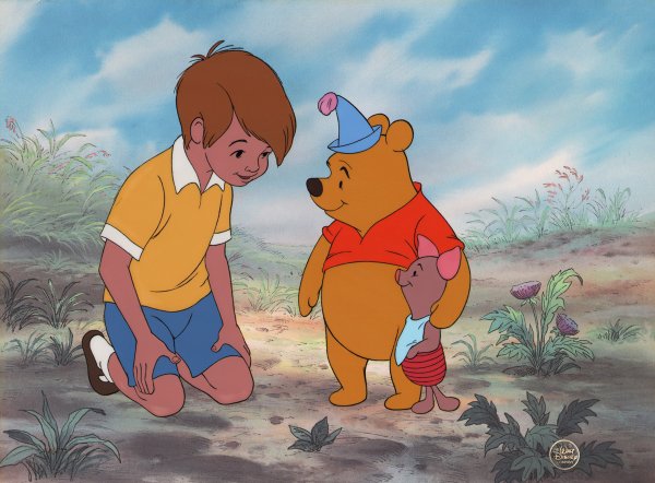 Винни пух и Кристофер Робин