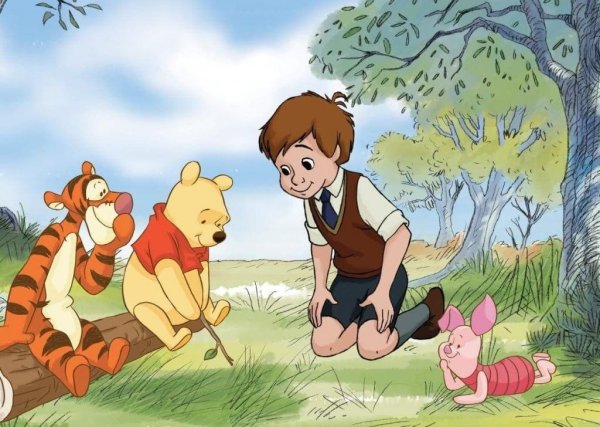 Винни пух и Кристофер Робин мультфильм