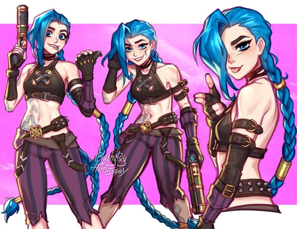 Arcane League of Legends Джинкс