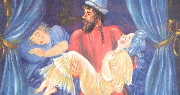 Иллюстрации к сказке Платонова солдат и царица