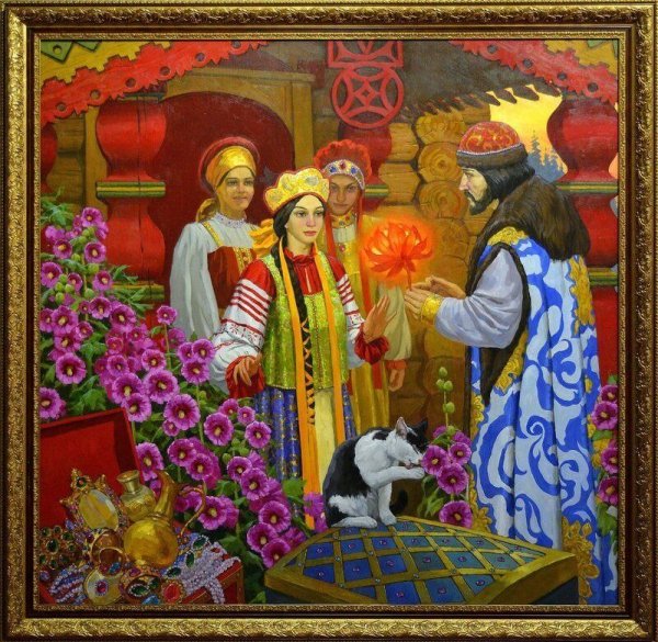Сказка Аленький цветоч