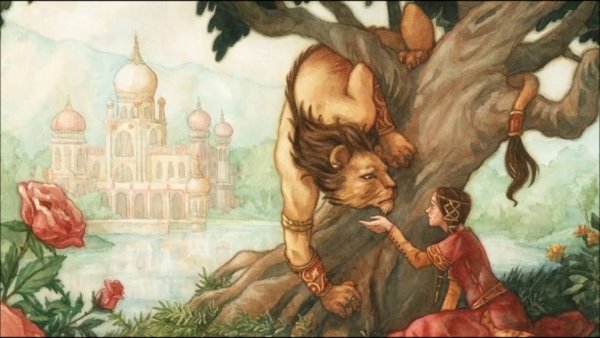 Аксаков Аленький цветочек чудище
