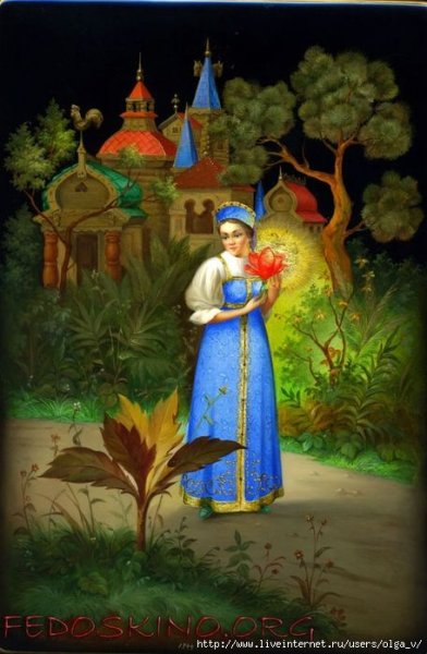Аленький цветочек Федоскино