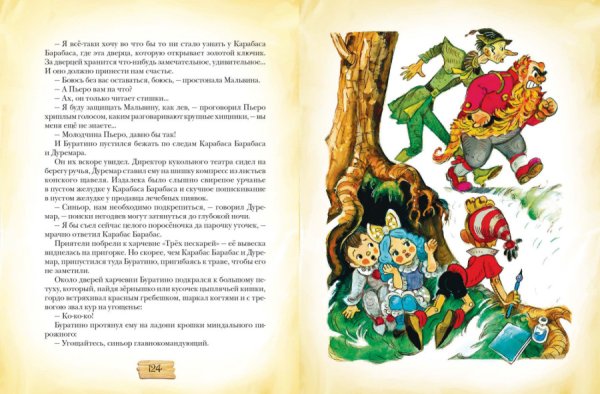 Буратино золотой ключик карабас