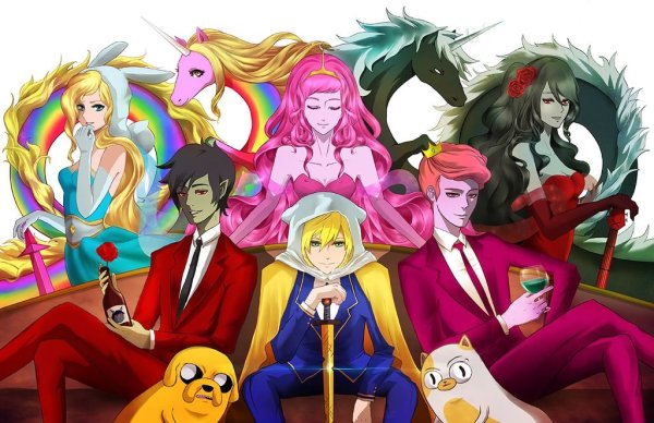 Adventure time аниме