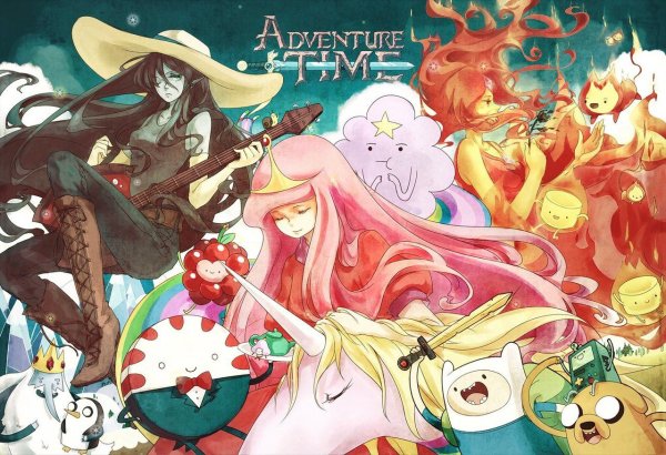 Adventure time аниме