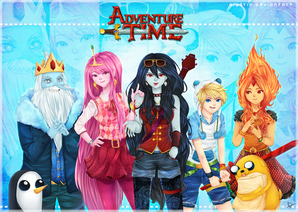 Adventure time аниме