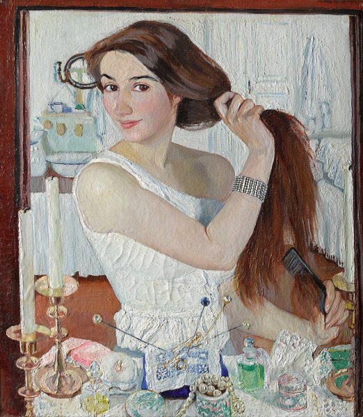 Зинаида Серебрякова автопортрет
