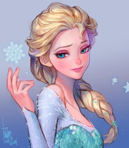 Дисней принцесса Эльза Elsa