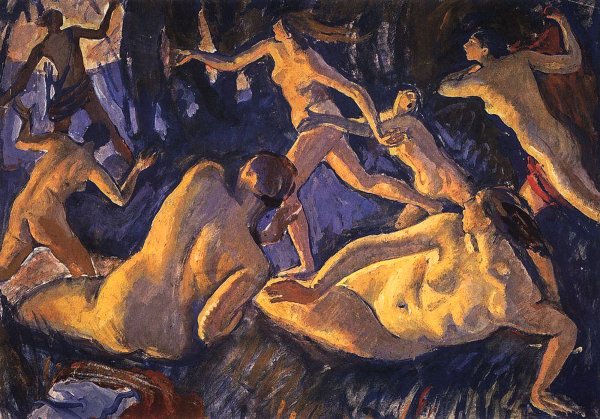 Зинаида Серебрякова баня 1913
