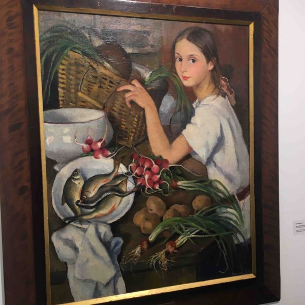 З Серебрякова Катя с натюрмортом