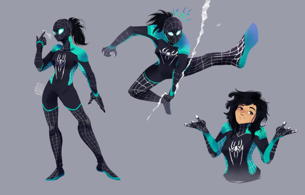Spidersona OC Art
