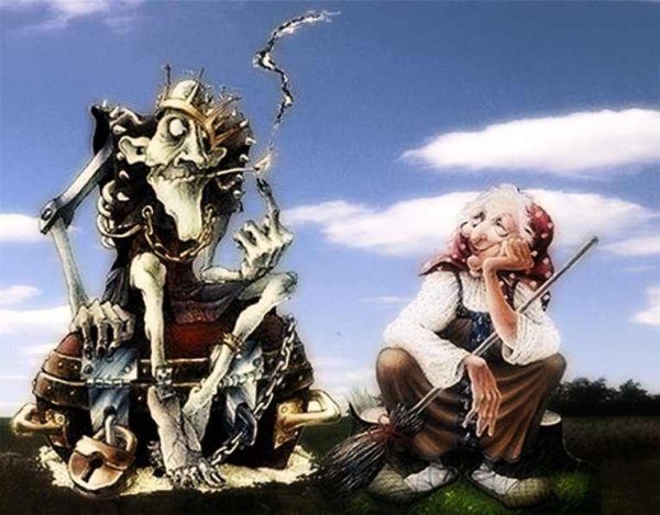 Баба-Яга и Кощей Бессмертный