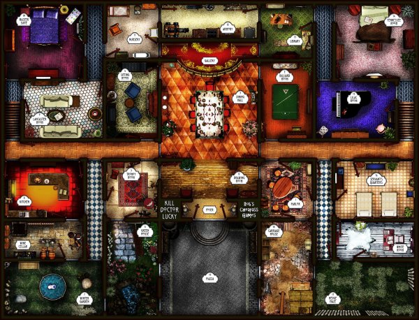 Игра suspects Mystery Mansion