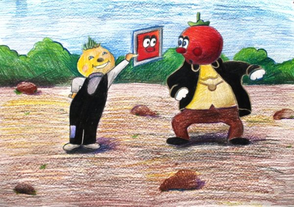 Чиполлино герои