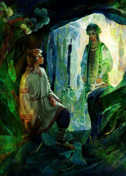 Хозяйка медной горы арт природа