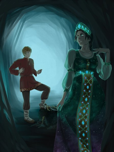 Каменный цветок Бажова