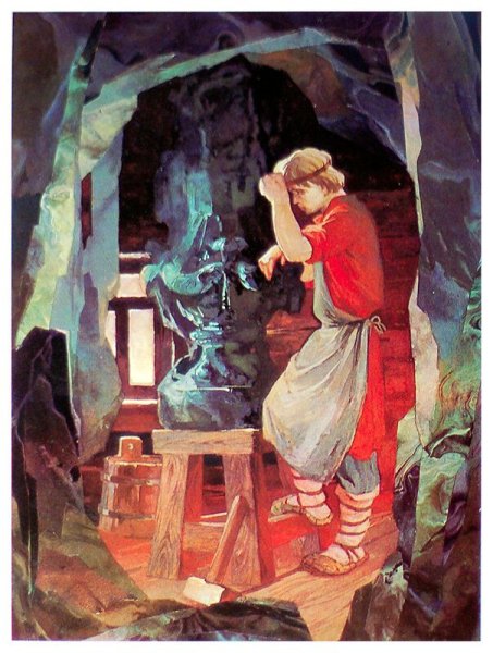 Сказы Бажова хозяйка медной горы
