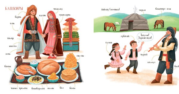 Татарские сказки рисунки