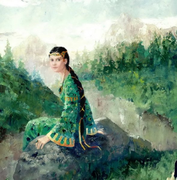 Малахитовая шкатулка Бабюк