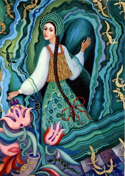 Бажов сказы хозяйка медной горы,Малахитовая шкатулка