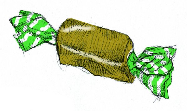 Рисунки под карамель