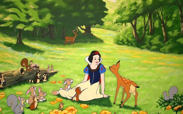 Disney background«Белоснежка и семь гномов»