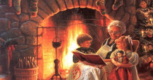Январь у камелька Чайковский