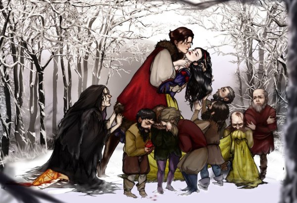 Белоснежка страшная сказка Disney