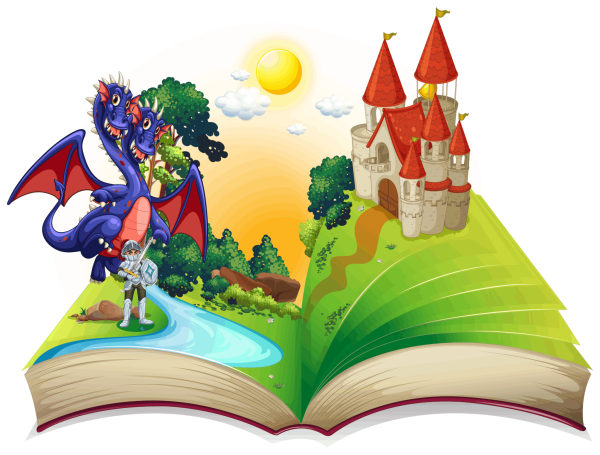 Раскрытая книга сказок