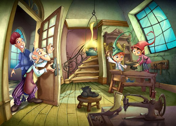 Сказка the Elves and the Shoemaker