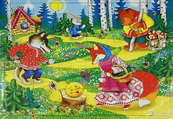 Пазлы по русским народным сказкам