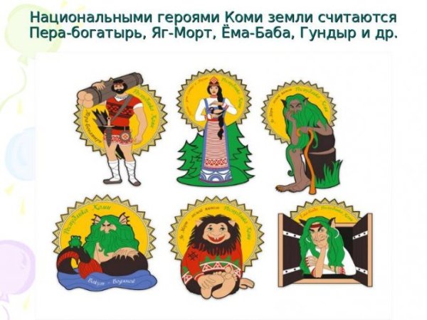 Герои Коми сказок