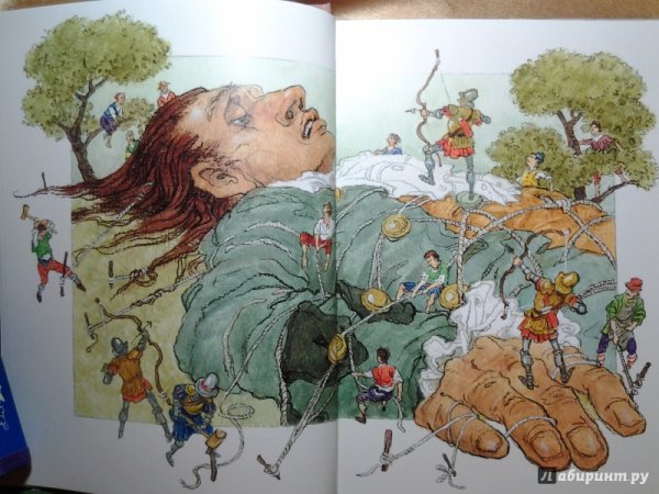 Иллюстрации к детским книгам Гулливер