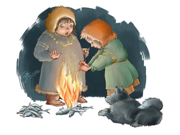 Север сказочные персонажи