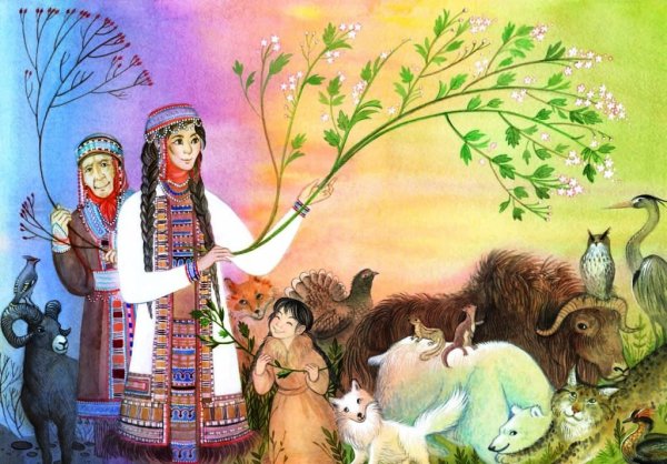 Сказки народов севера эвенки