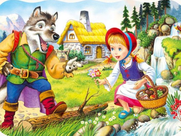 Красная шляпочка сказка