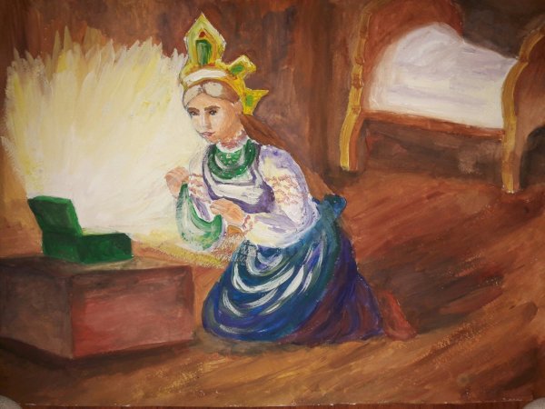 Малахитовая шкатулка Бажова