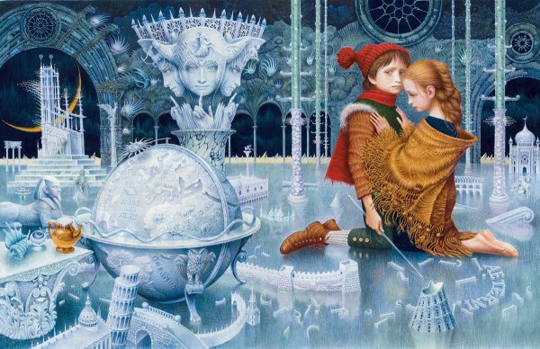 Художник Владислав Ерко Снежная Королева