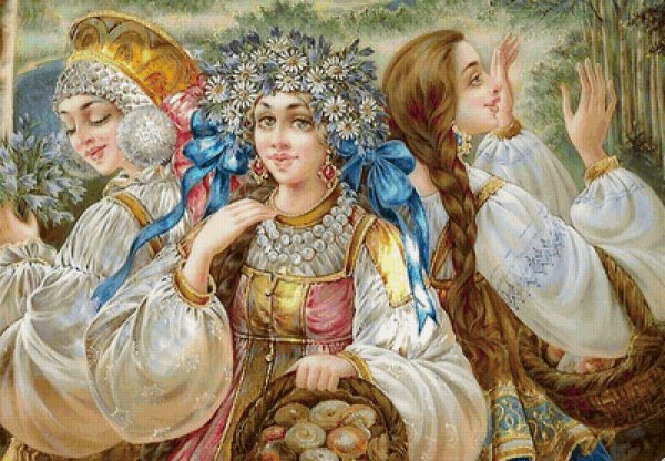 Славянская культура. Федоскина лаковая миниатюра