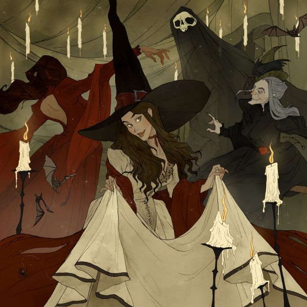 Abigail Larson арт ведьма